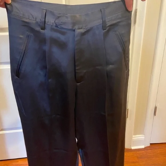 Fleur du Mal Black Crop Suit Pants and Jacket Set - Picture 9 of 9